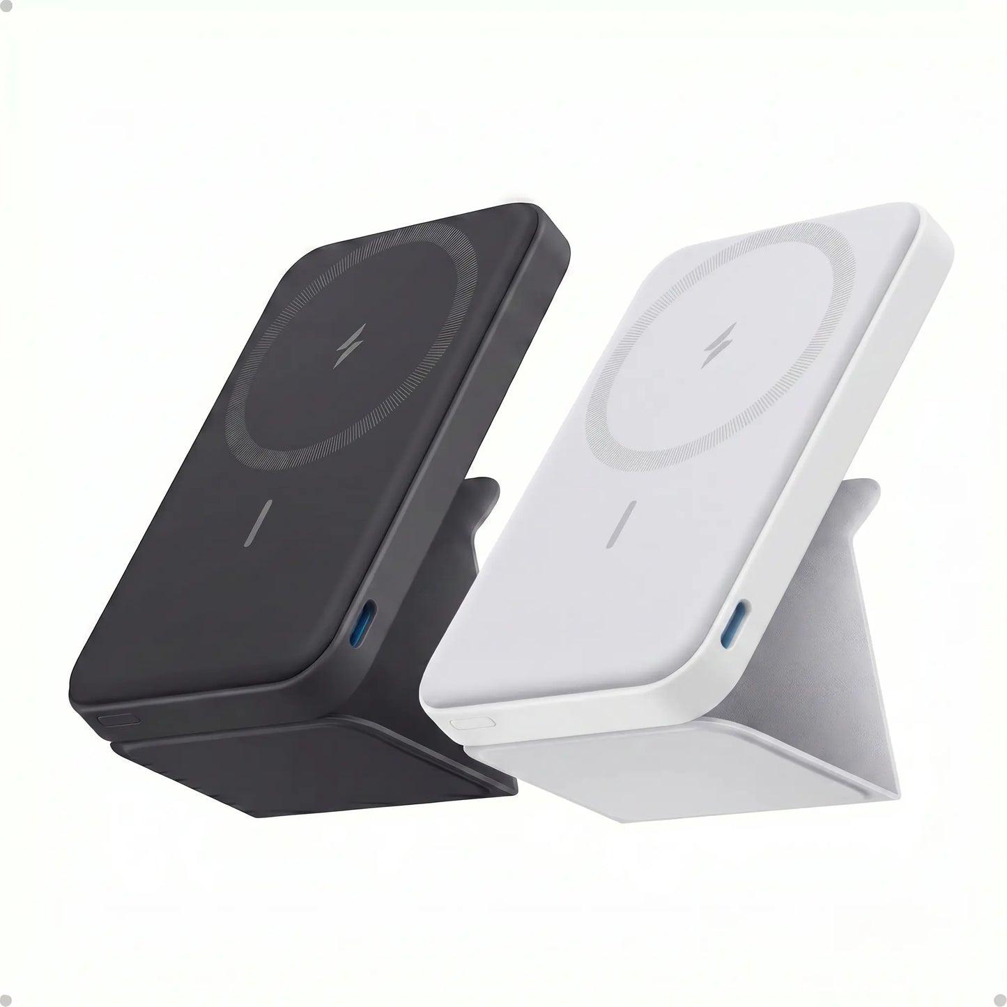 #Summervibes Anker Magnetic Power Bank, Built-In Foldable Stand, USB-C Port on the Side, 5,000Mah Capacity, Perfectly Compatible with Iphone 17/16/15/14/13 Series
