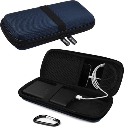 Hard Drive Carrying Case  Power Bank Case Compatible with Anker Power Core 26800Mah/Powercore 26800Mah, Ravpower, Miady 10000Mah, Seagate 1TB/2TB, Sandisk 500GB/1TB/2TB, Lanluk Portable Charger