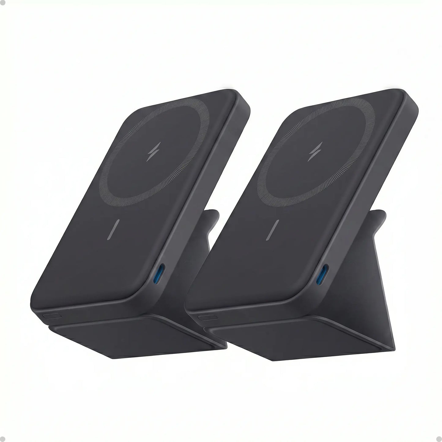 #Summervibes Anker Magnetic Power Bank, Built-In Foldable Stand, USB-C Port on the Side, 5,000Mah Capacity, Perfectly Compatible with Iphone 17/16/15/14/13 Series