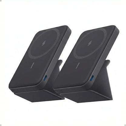 #Summervibes Anker Magnetic Power Bank, Built-In Foldable Stand, USB-C Port on the Side, 5,000Mah Capacity, Perfectly Compatible with Iphone 17/16/15/14/13 Series