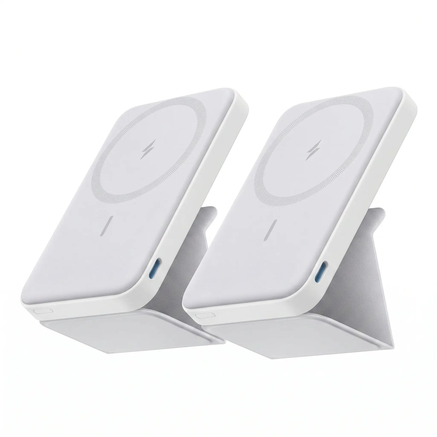 #Summervibes Anker Magnetic Power Bank, Built-In Foldable Stand, USB-C Port on the Side, 5,000Mah Capacity, Perfectly Compatible with Iphone 17/16/15/14/13 Series