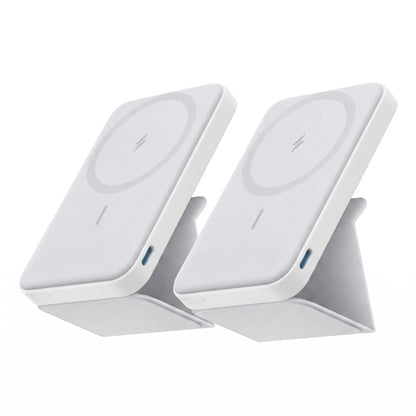 #Summervibes Anker Magnetic Power Bank, Built-In Foldable Stand, USB-C Port on the Side, 5,000Mah Capacity, Perfectly Compatible with Iphone 17/16/15/14/13 Series