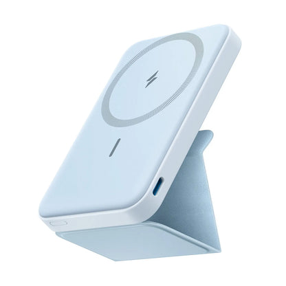 #Summervibes Anker Magnetic Power Bank, Built-In Foldable Stand, USB-C Port on the Side, 5,000Mah Capacity, Perfectly Compatible with Iphone 17/16/15/14/13 Series