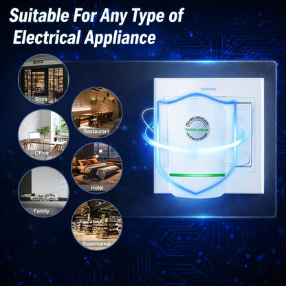 Plug in Power Box with US Plug Compact Power Device with Indicator Light for Home and Office Use
