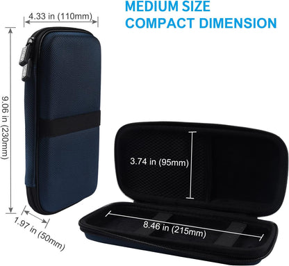 Hard Drive Carrying Case  Power Bank Case Compatible with Anker Power Core 26800Mah/Powercore 26800Mah, Ravpower, Miady 10000Mah, Seagate 1TB/2TB, Sandisk 500GB/1TB/2TB, Lanluk Portable Charger