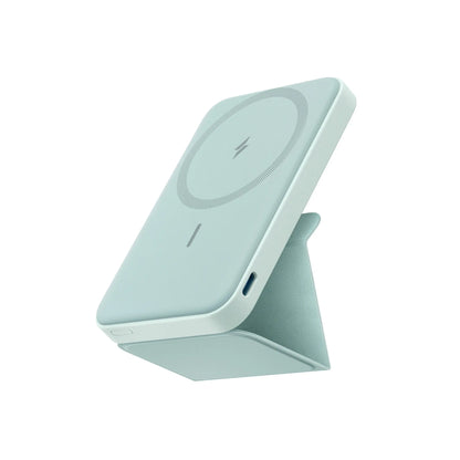 #Summervibes Anker Magnetic Power Bank, Built-In Foldable Stand, USB-C Port on the Side, 5,000Mah Capacity, Perfectly Compatible with Iphone 17/16/15/14/13 Series