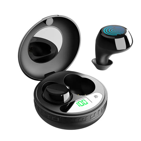 Q16 True Wireless Earbuds with Charging Case Bluetooth 5.0 Earphones for Music and Calls